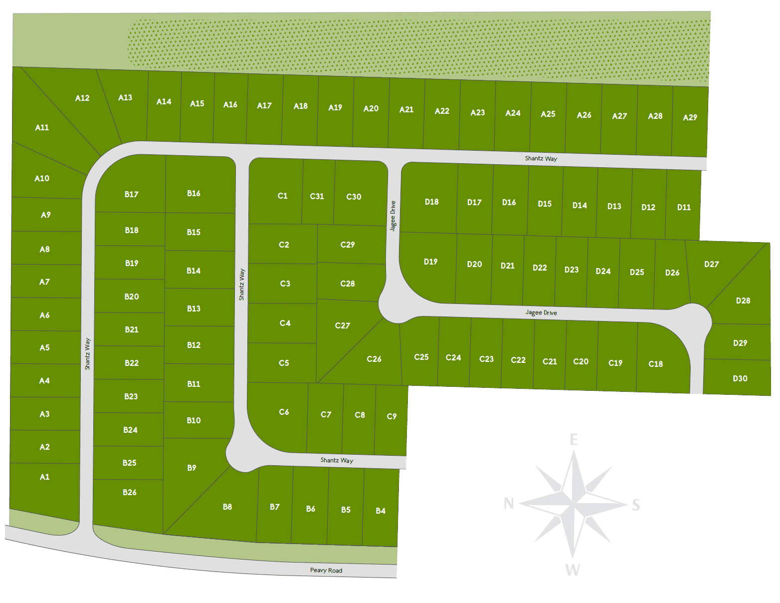 Bryson Farms community map