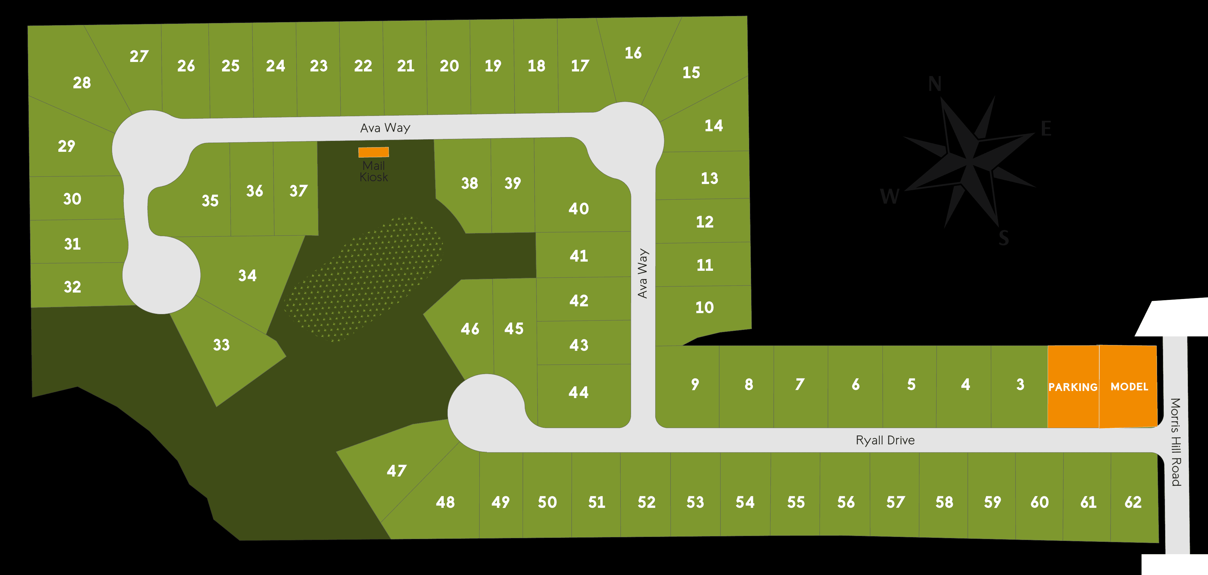 Ryall Branch community map