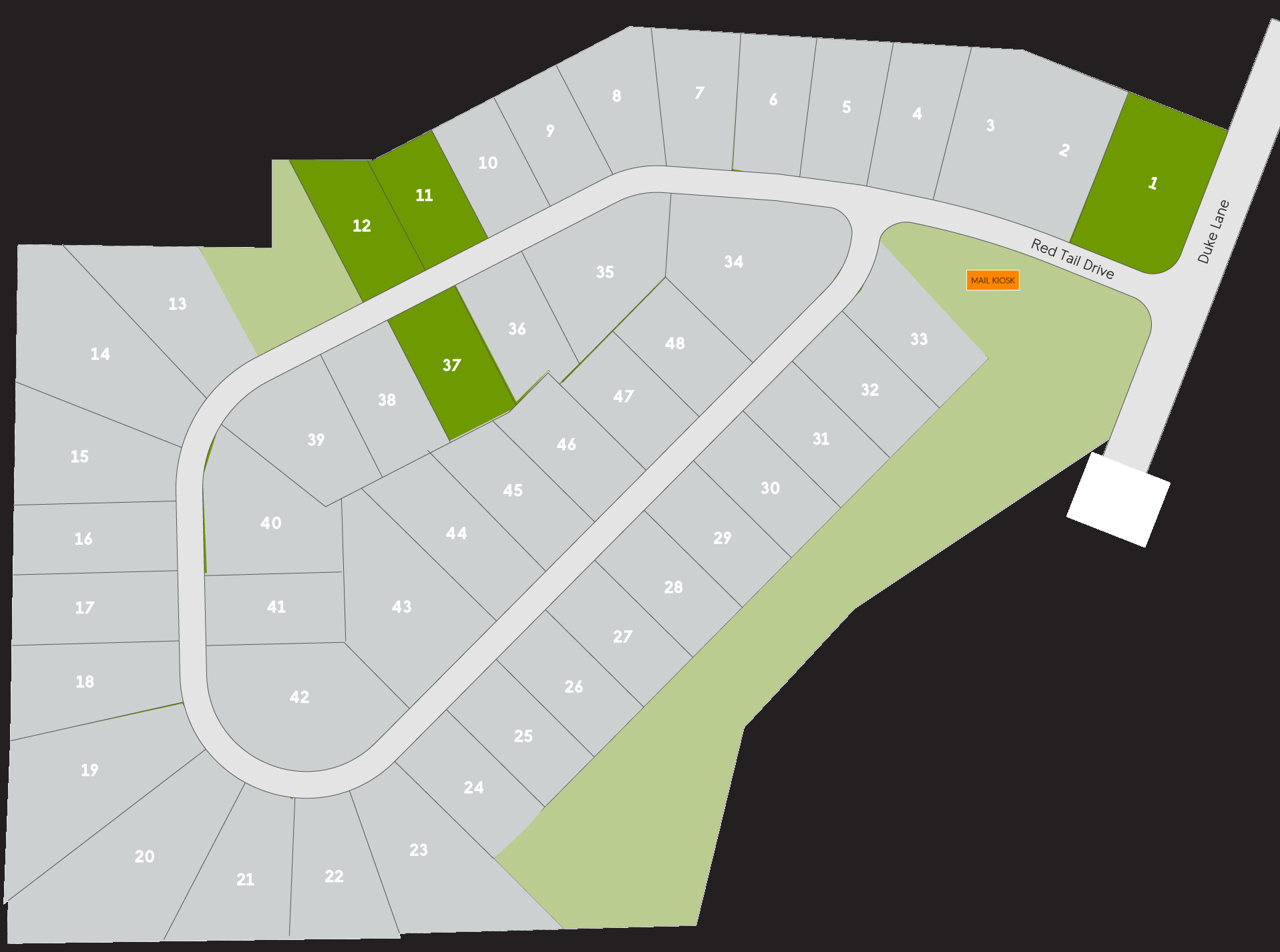 Hawks View community map