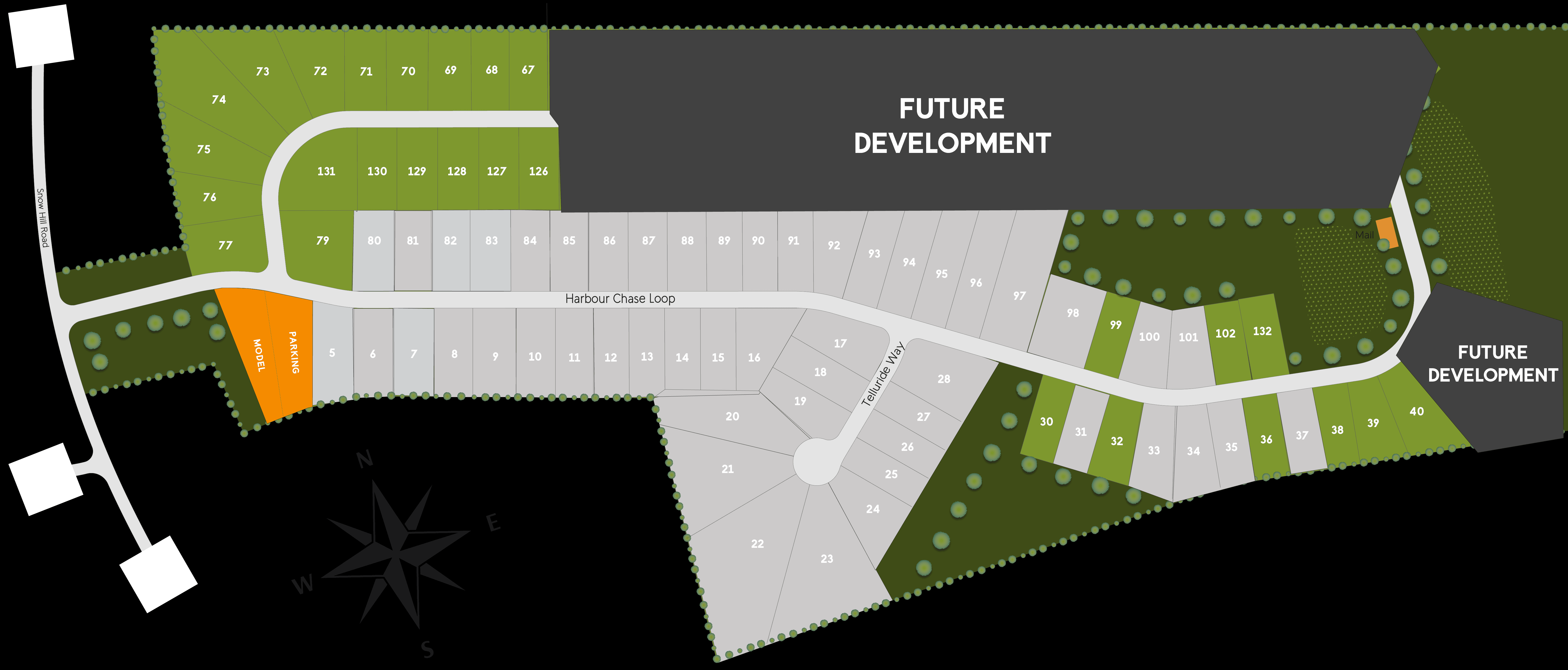 Harbour Chase community map