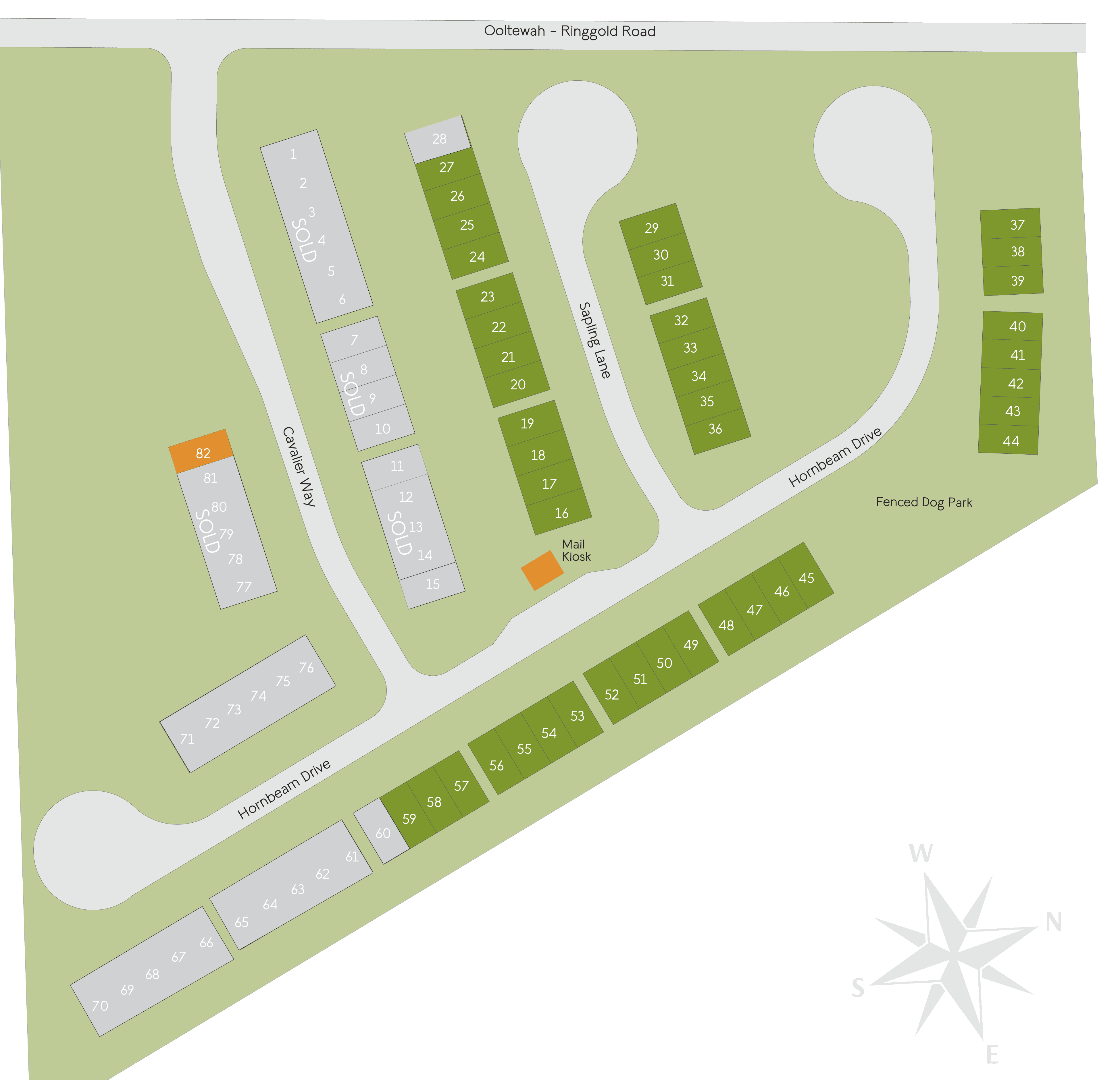 Dogwood Estates community map