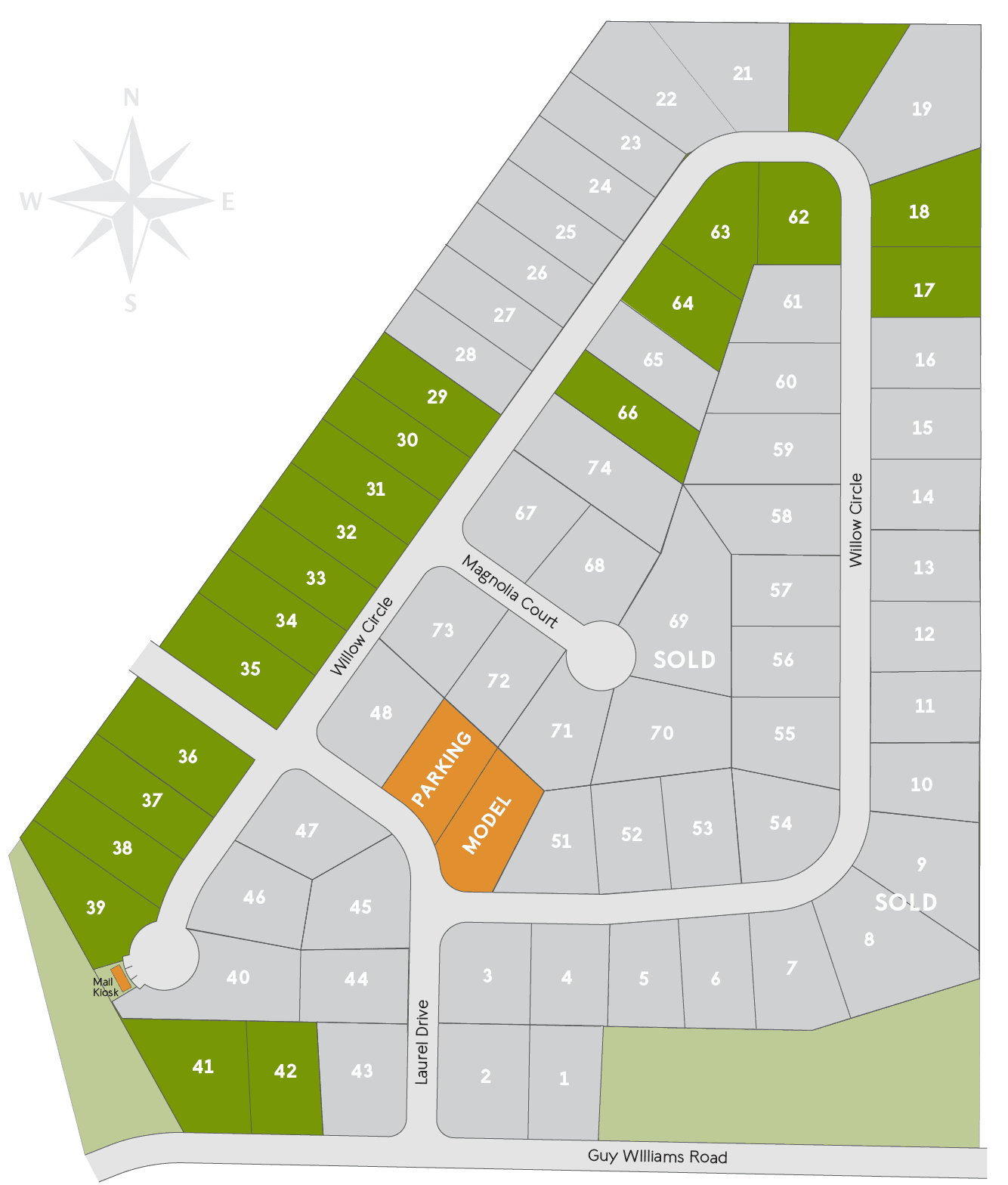 Laurel Ridge community map