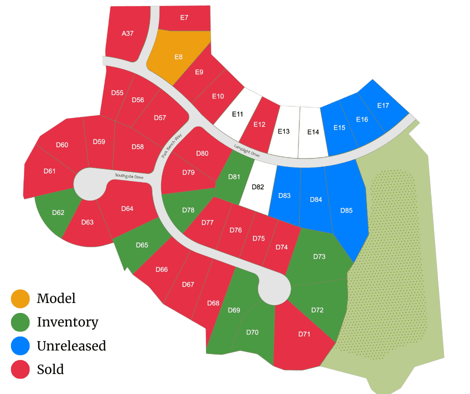 Cobblestone Crossing Commons community map