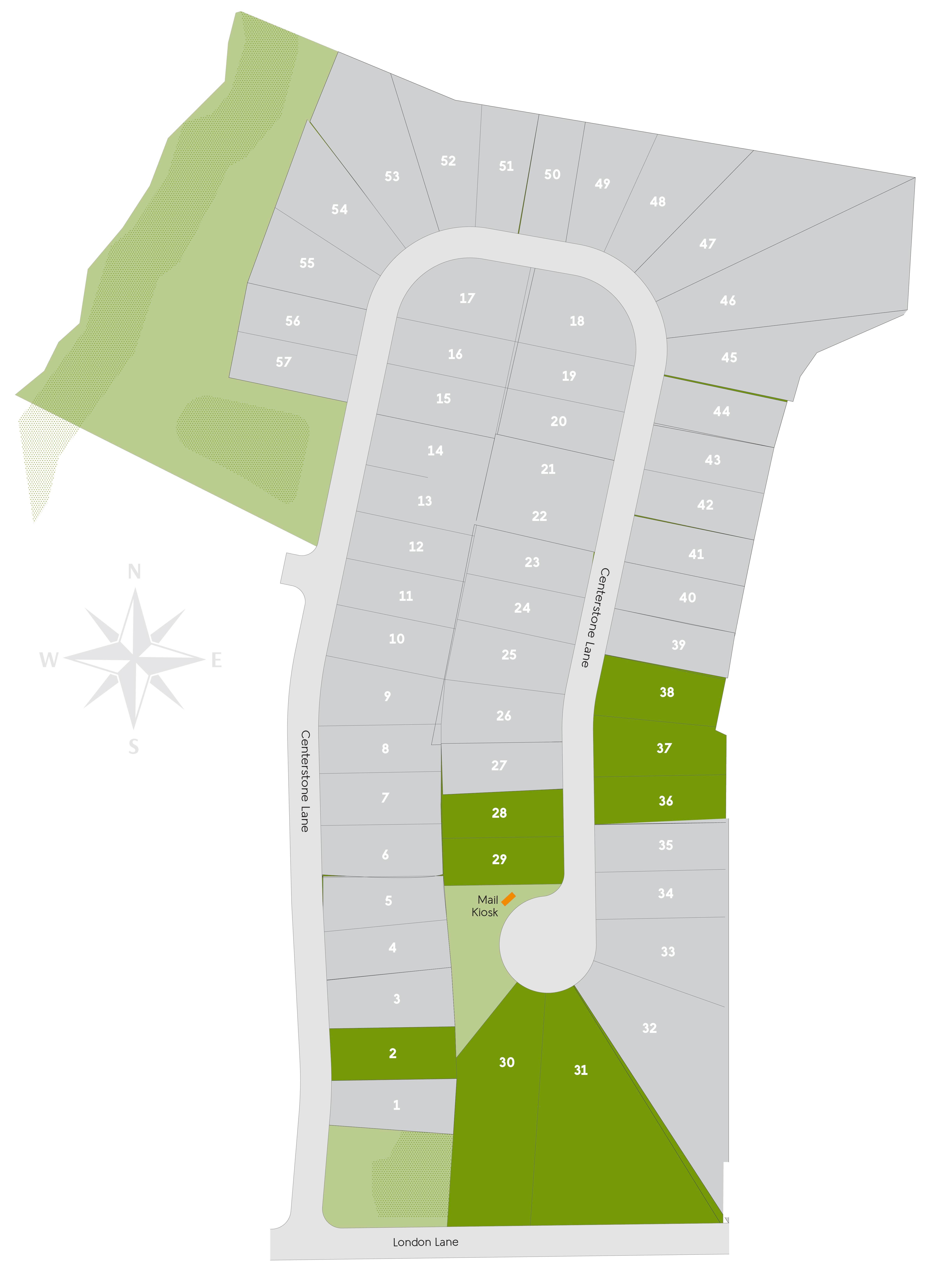 Capstone Estates community map