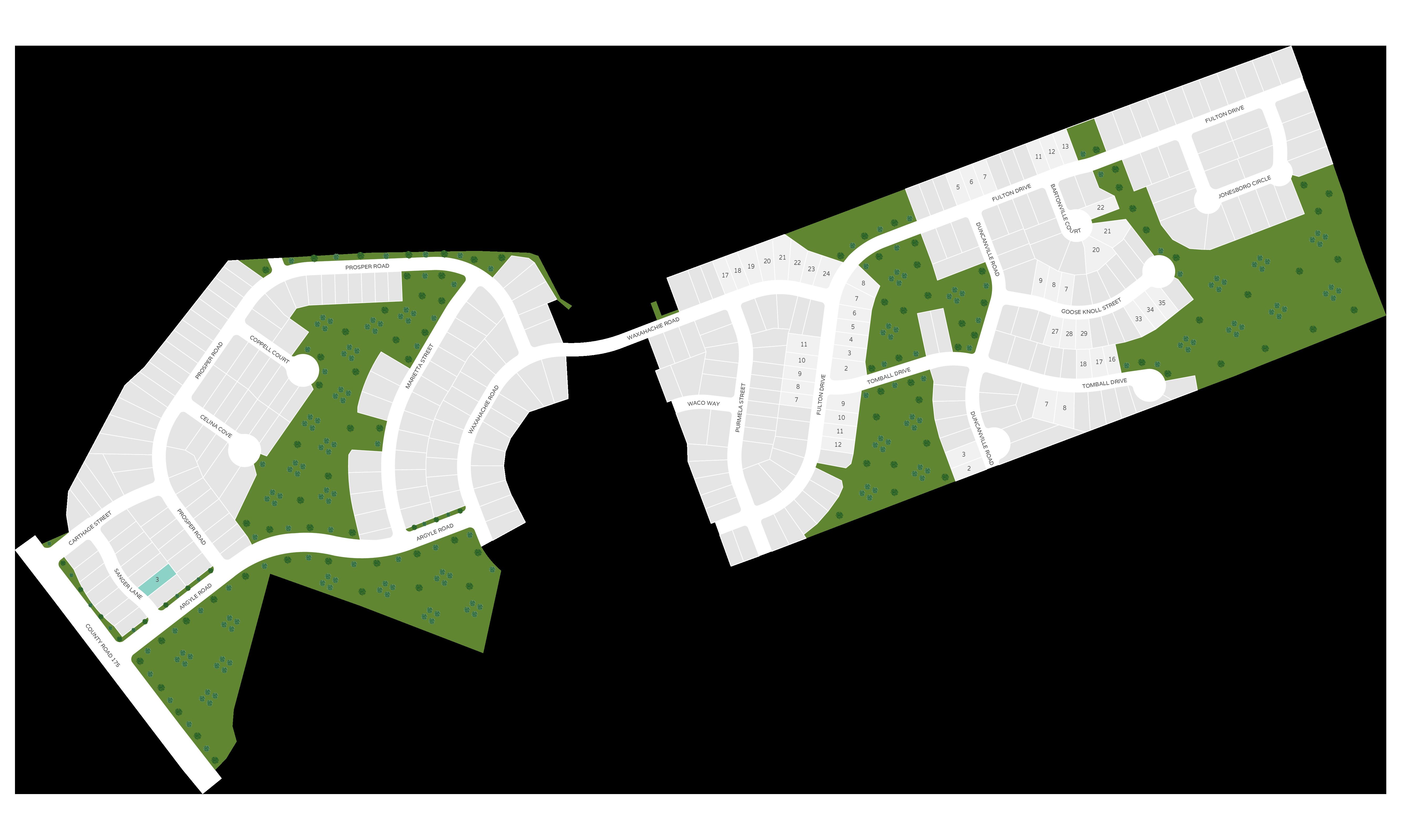 Edgewood community map