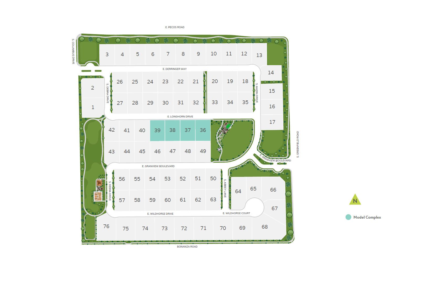 Lusitano community map