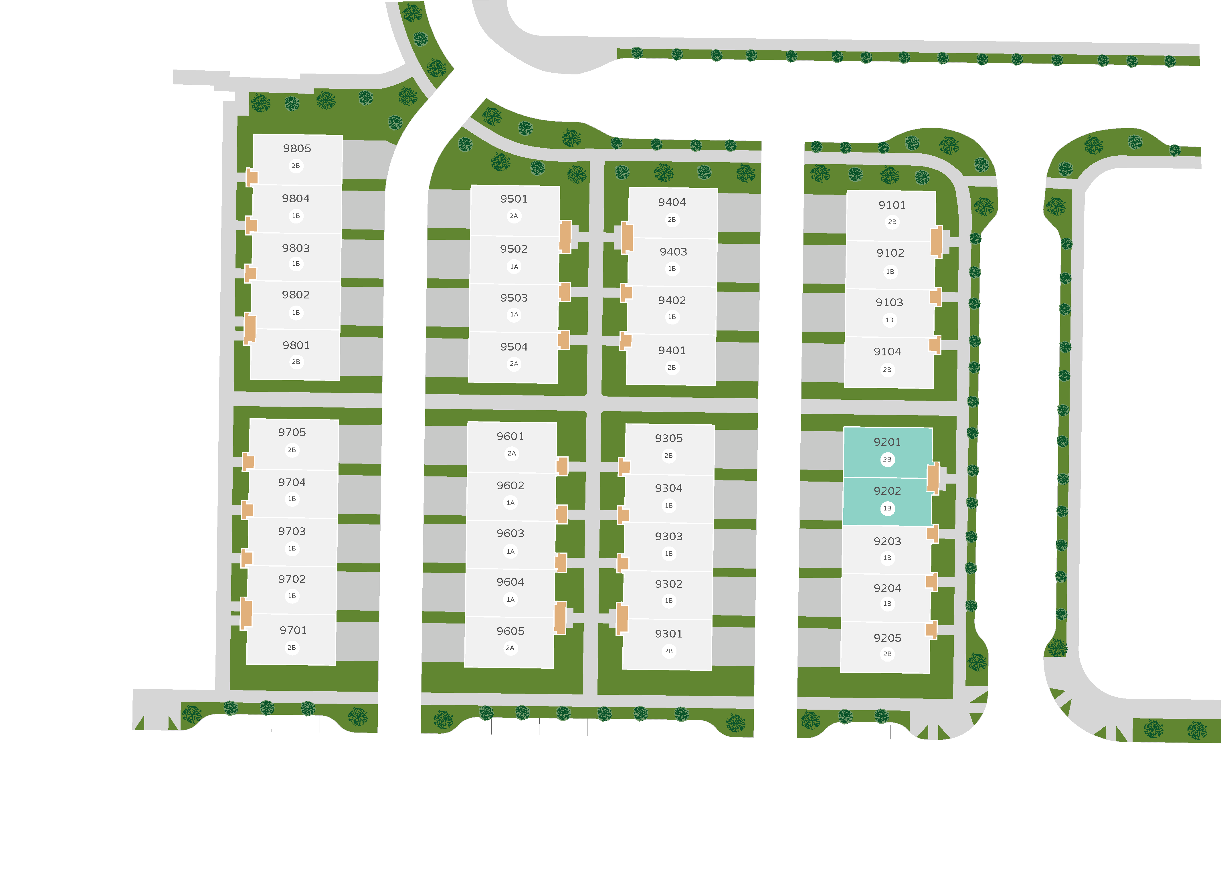 Alpine Terrace community map