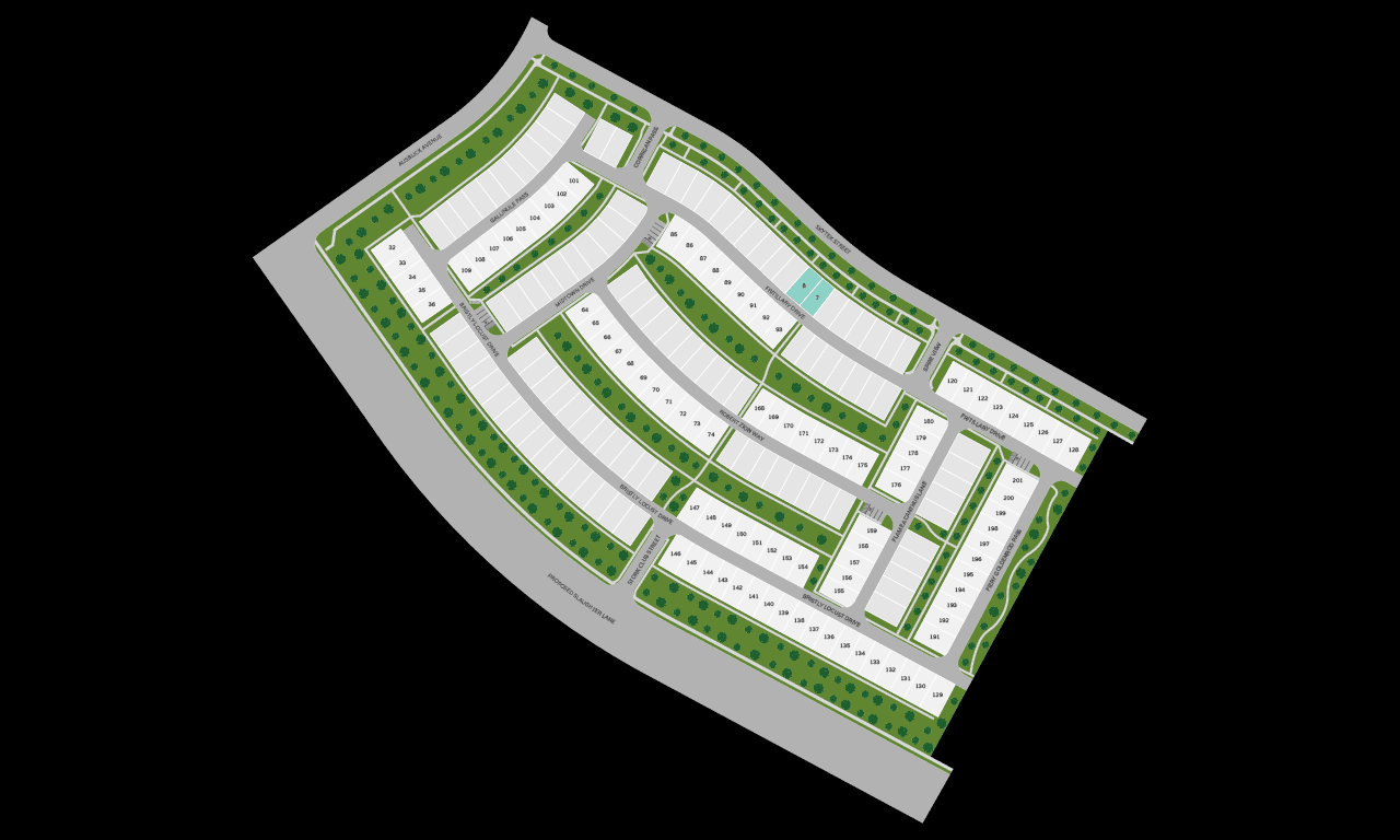 Paley Park at Easton Park community map