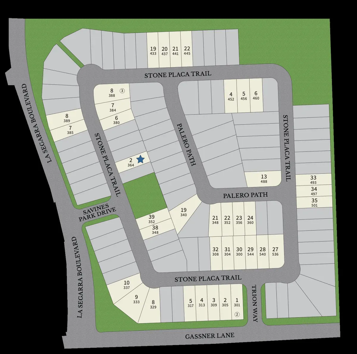La Segarra/40 community map