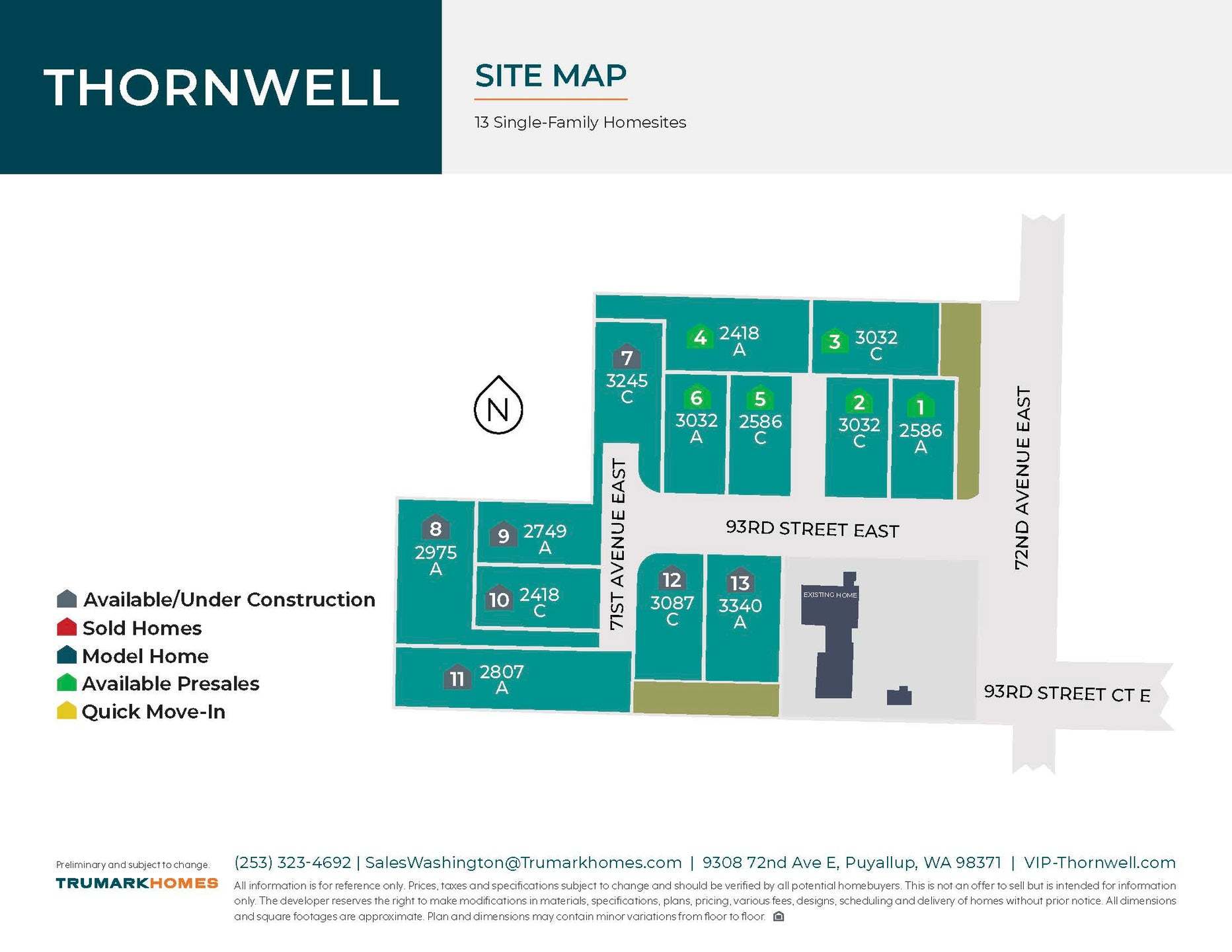 Thornwell community map