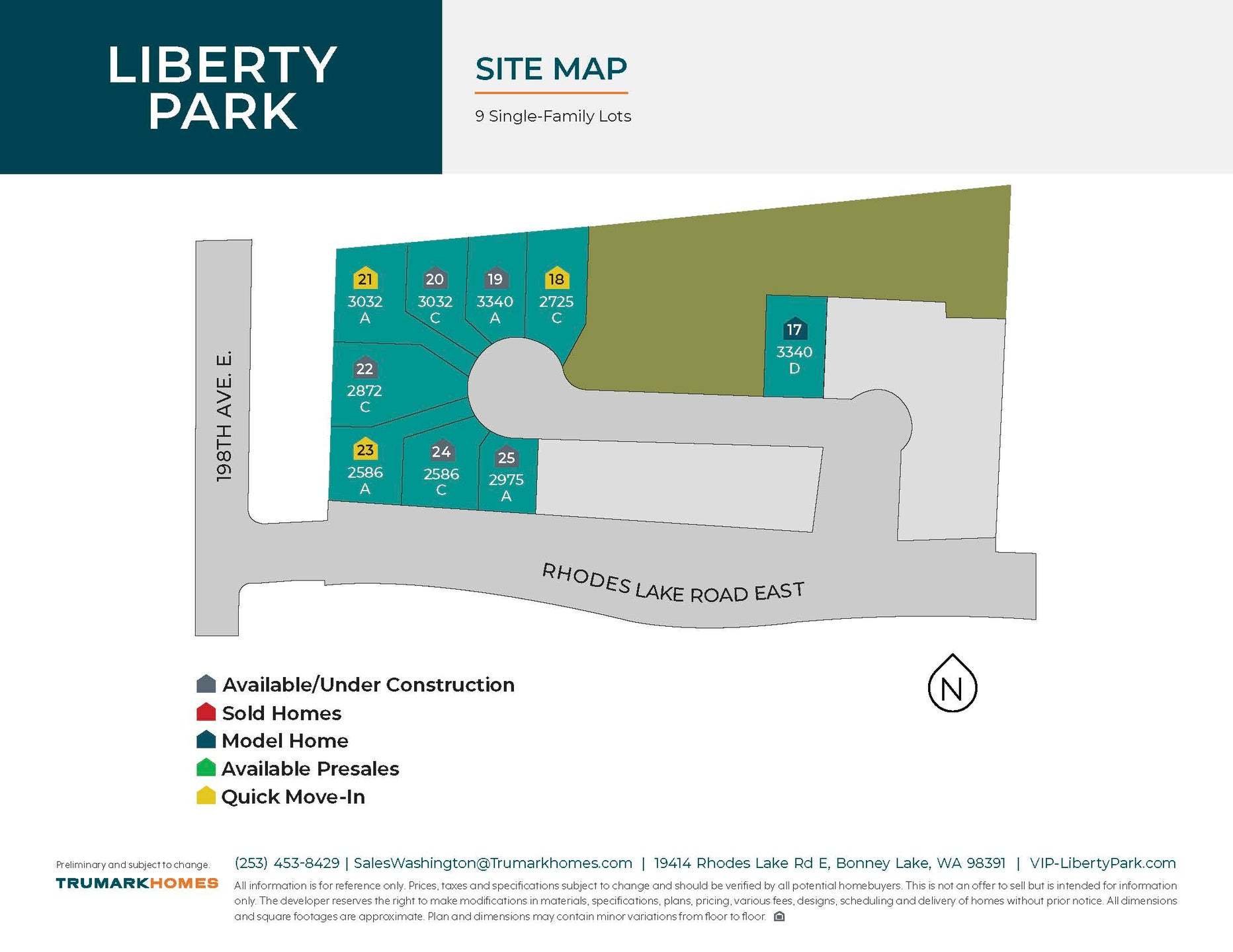 Liberty Park community map