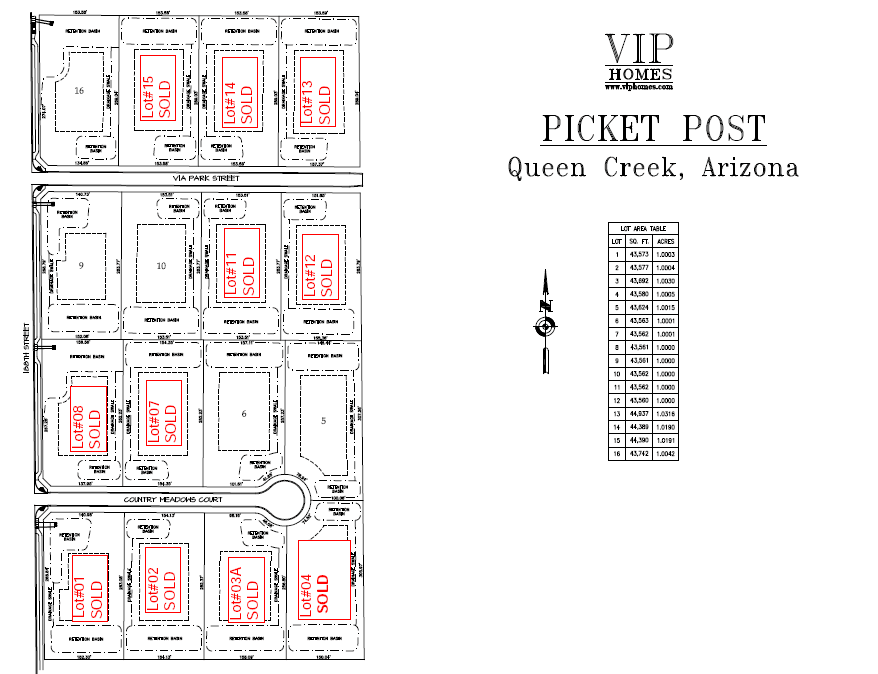 Picket Post community map