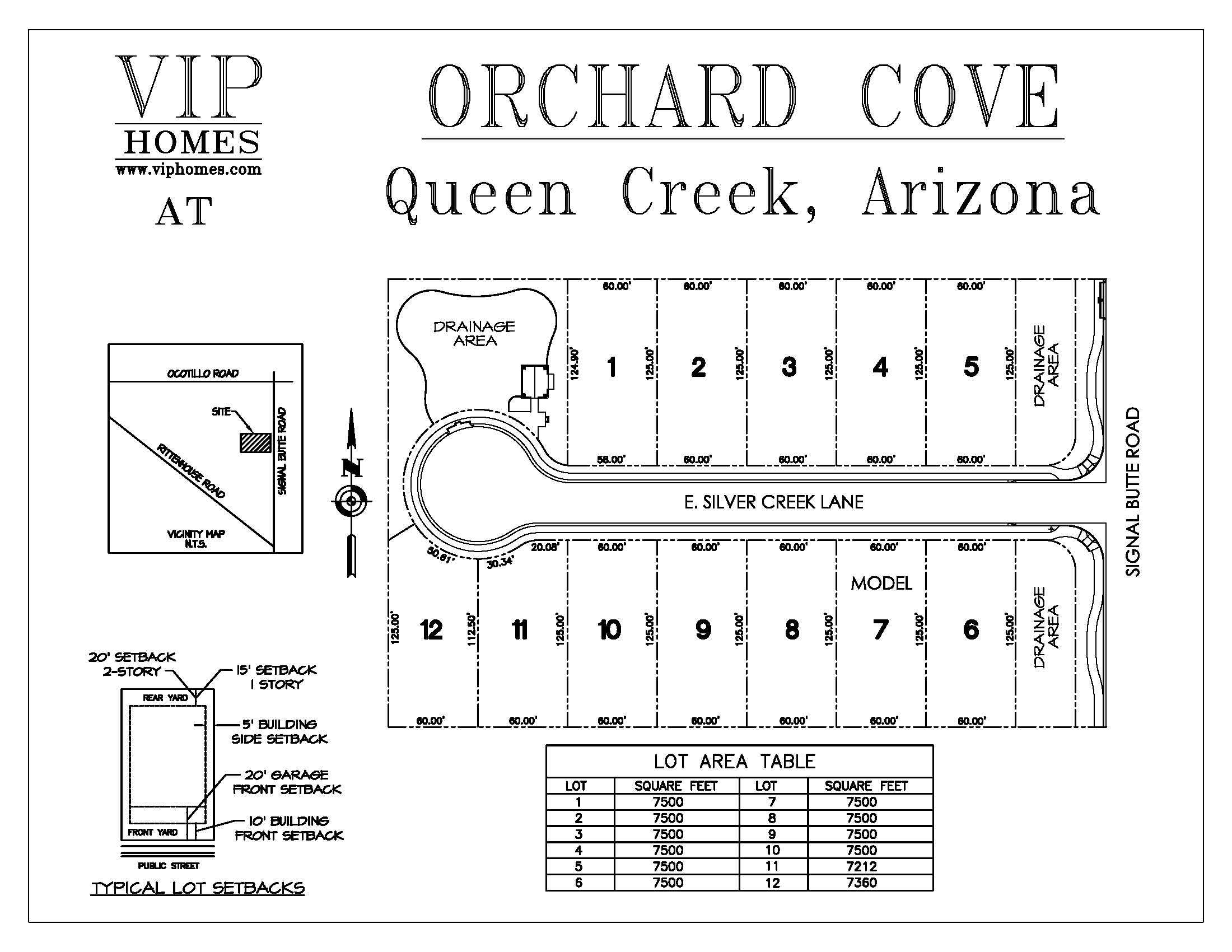 Orchard Cove community map
