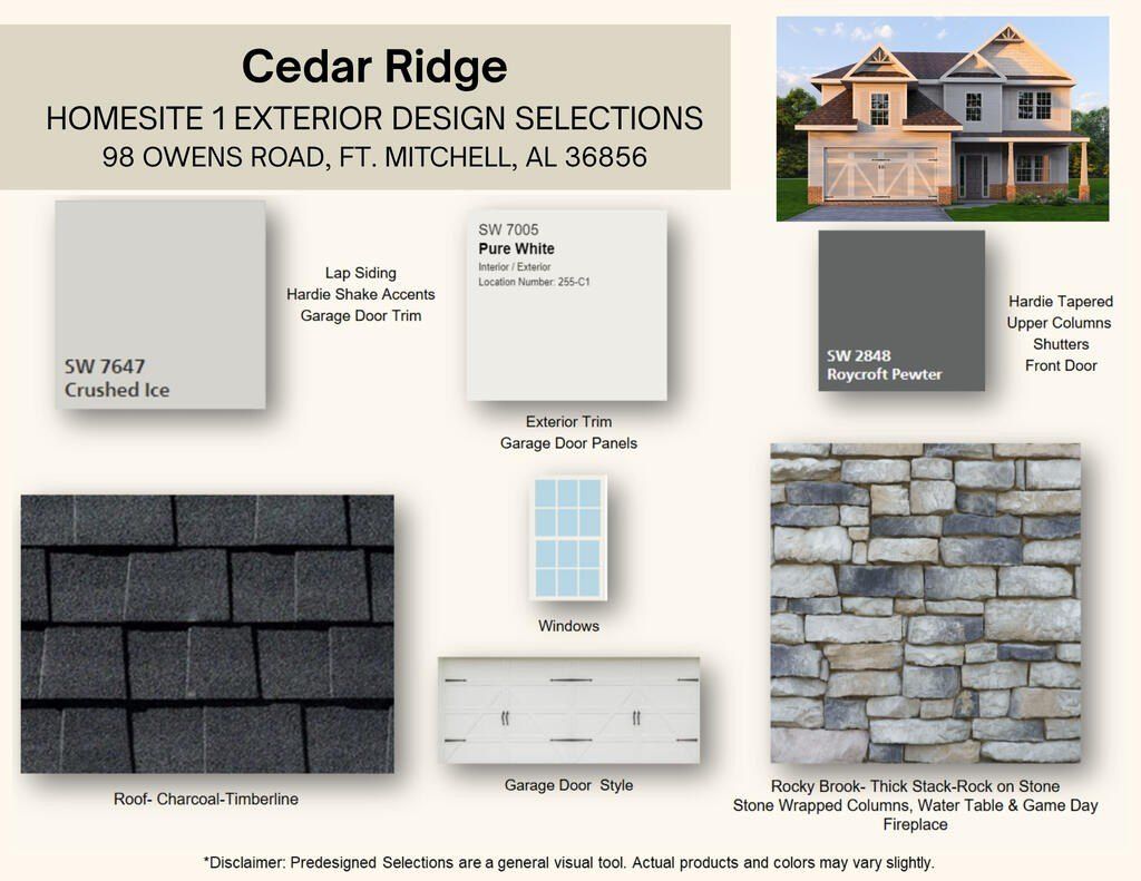 98 Owens Road. Fort Mitchell, AL 36856