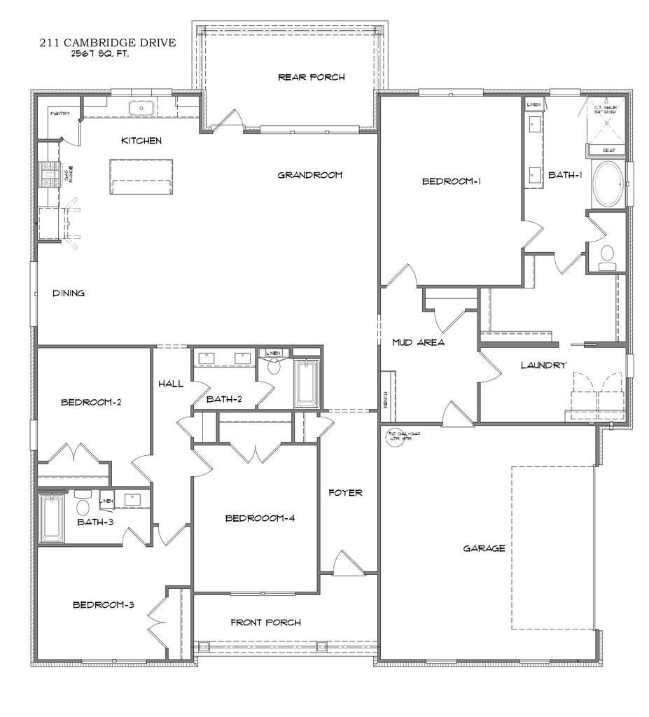 211 Cambridge Dr. Headland, AL 36345