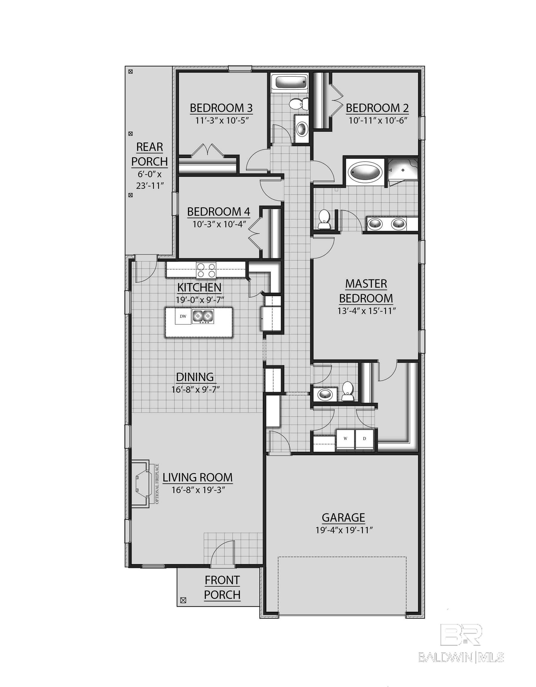 1353 Aldon Street. Foley, AL 36535