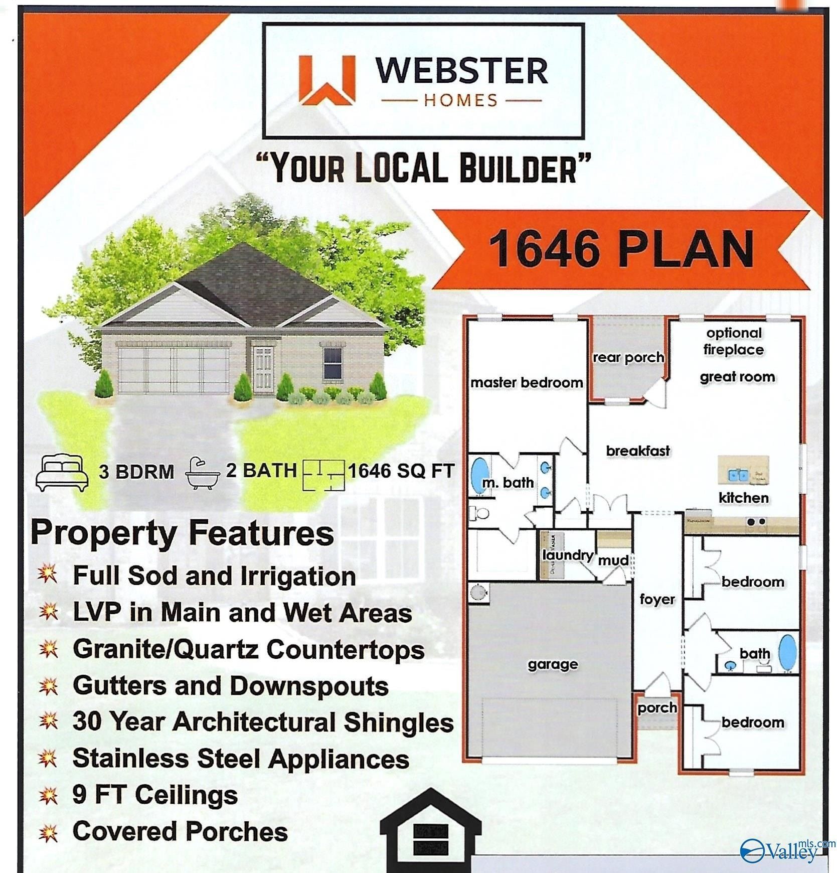 120 Alton Dale Drive. Toney, AL 35773