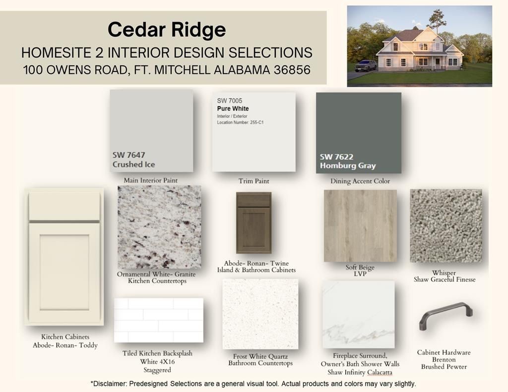 100 Owens Road. Fort Mitchell, AL 36856