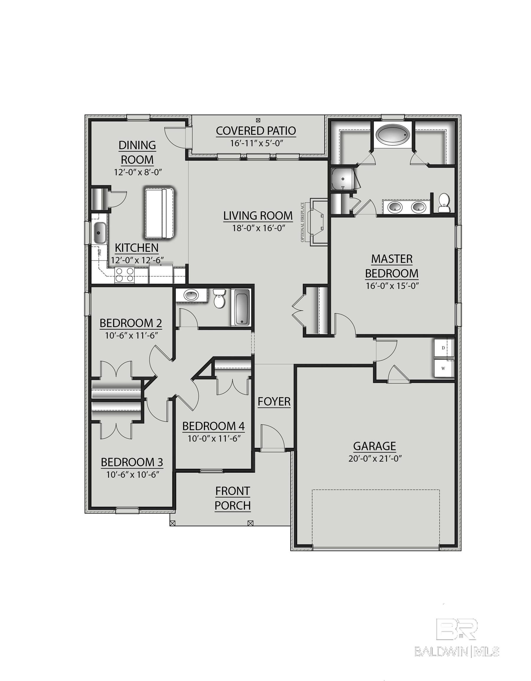 18057 Aden Drive. Robertsdale, AL 36567