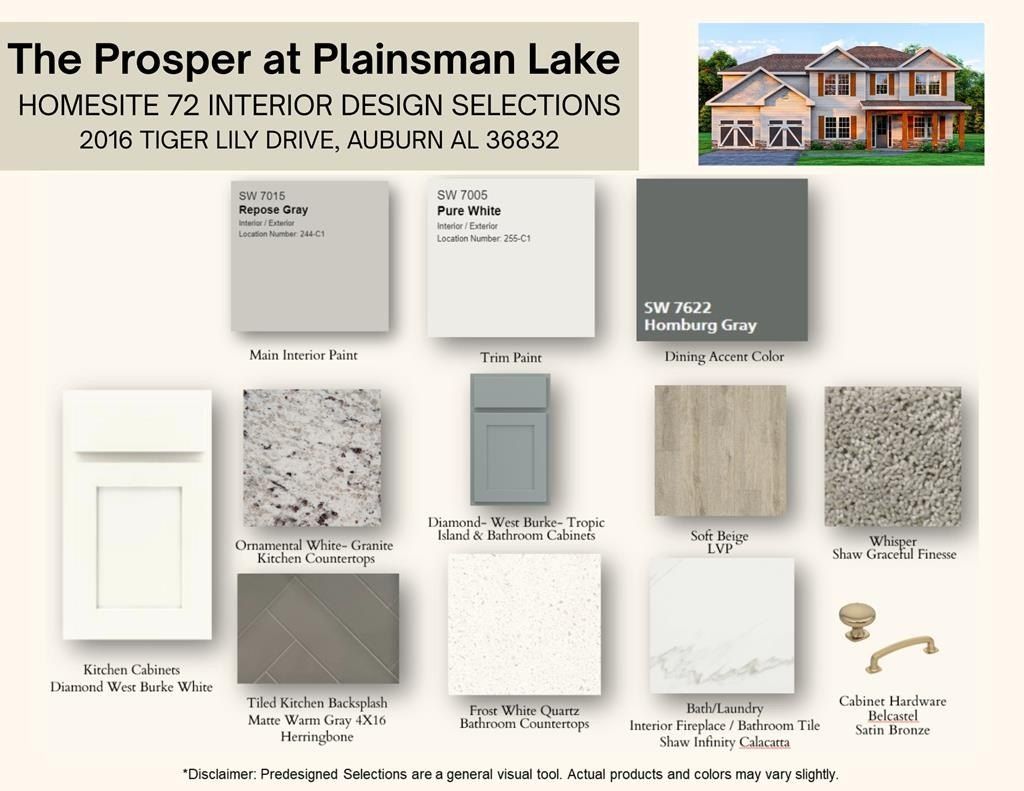 2016 Tiger Lily Drive. Auburn, AL 36832