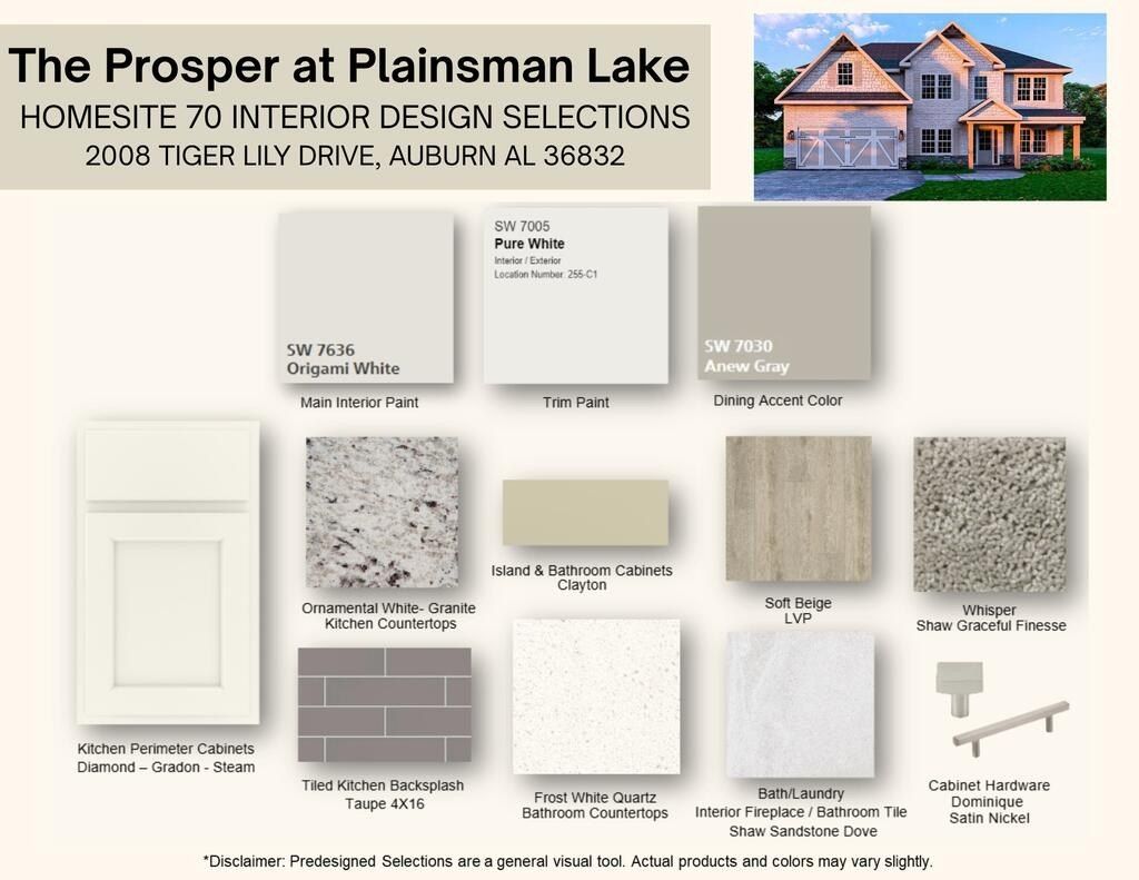 2008 Tiger Lily Drive. Auburn, AL 36832