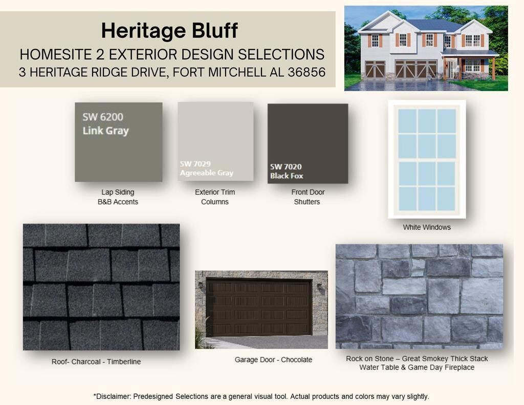 3 Heritage Ridge Drive. Fort Mitchell, AL 36856