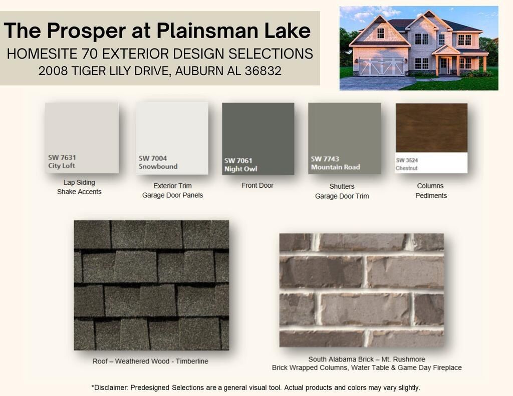 2008 Tiger Lily Drive. Auburn, AL 36832