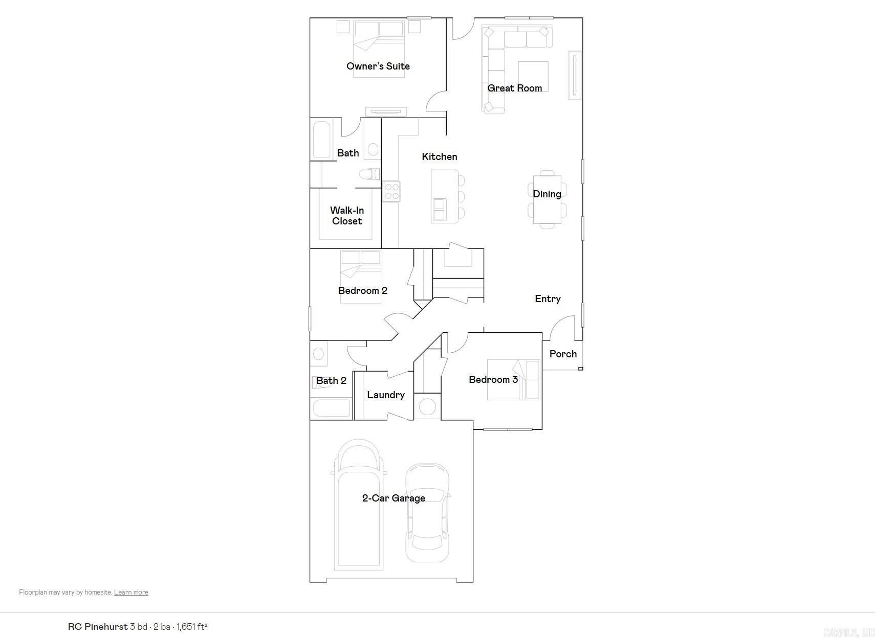 1044 Raven Walk Drive. Benton, AR 72015