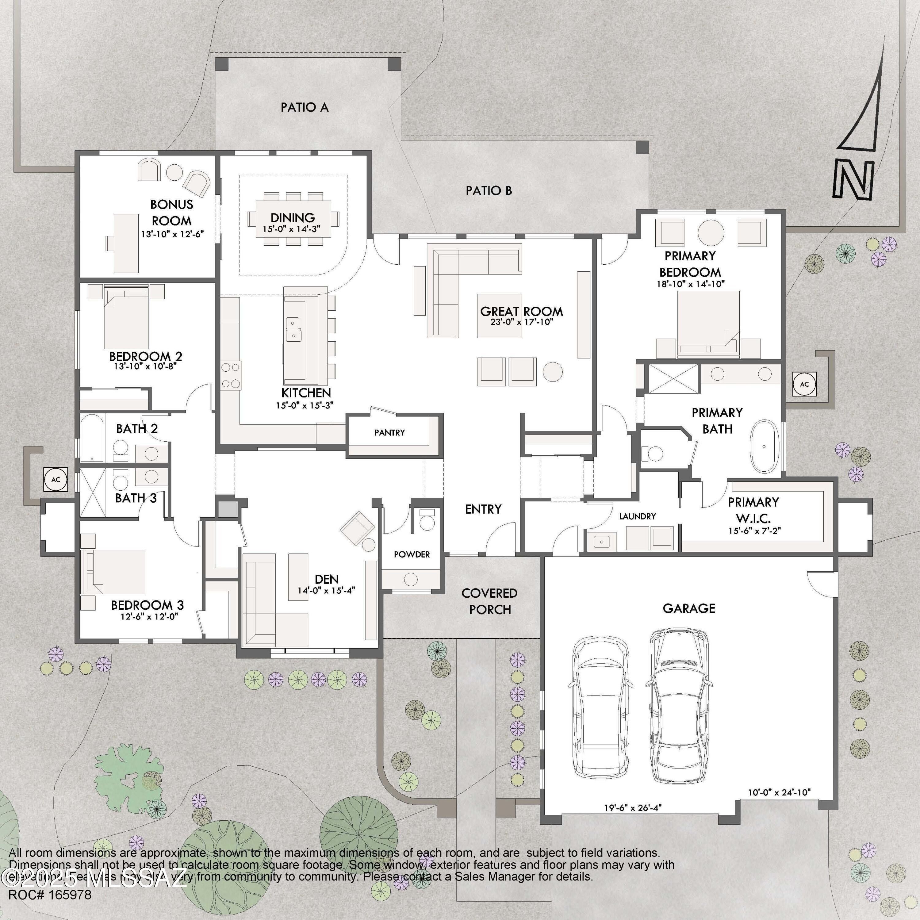 12231 N Durham Wash Drive. Marana, AZ 85658