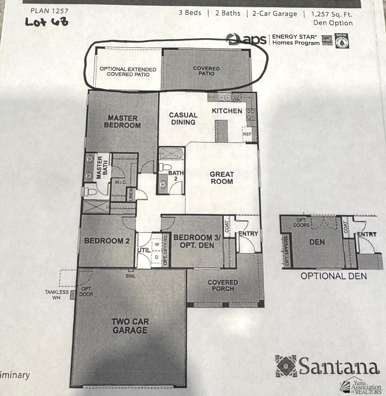 7685 E 35 St. Yuma, AZ 85365