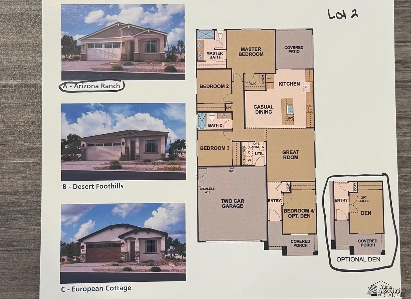 3487 S Santana Drive. Yuma, AZ 85365