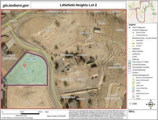 S Hillside Dr. Littlefield, AZ 86432