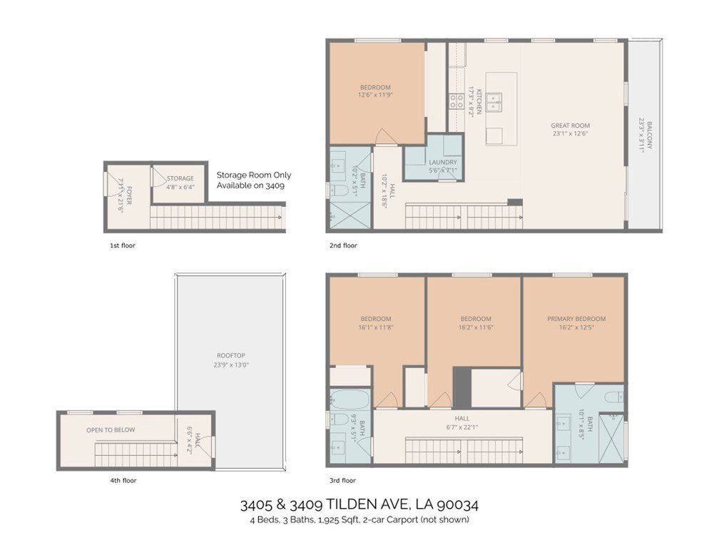 3407 Tilden Avenue. Los Angeles, CA 90034