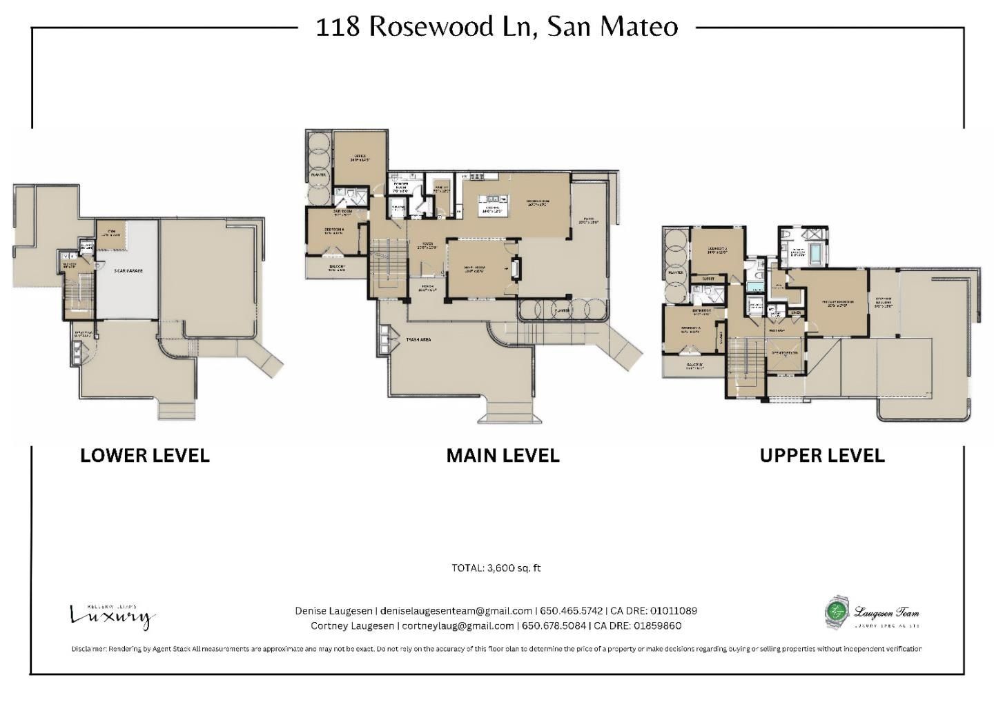 Rosewood Lane. San Mateo, CA 94402