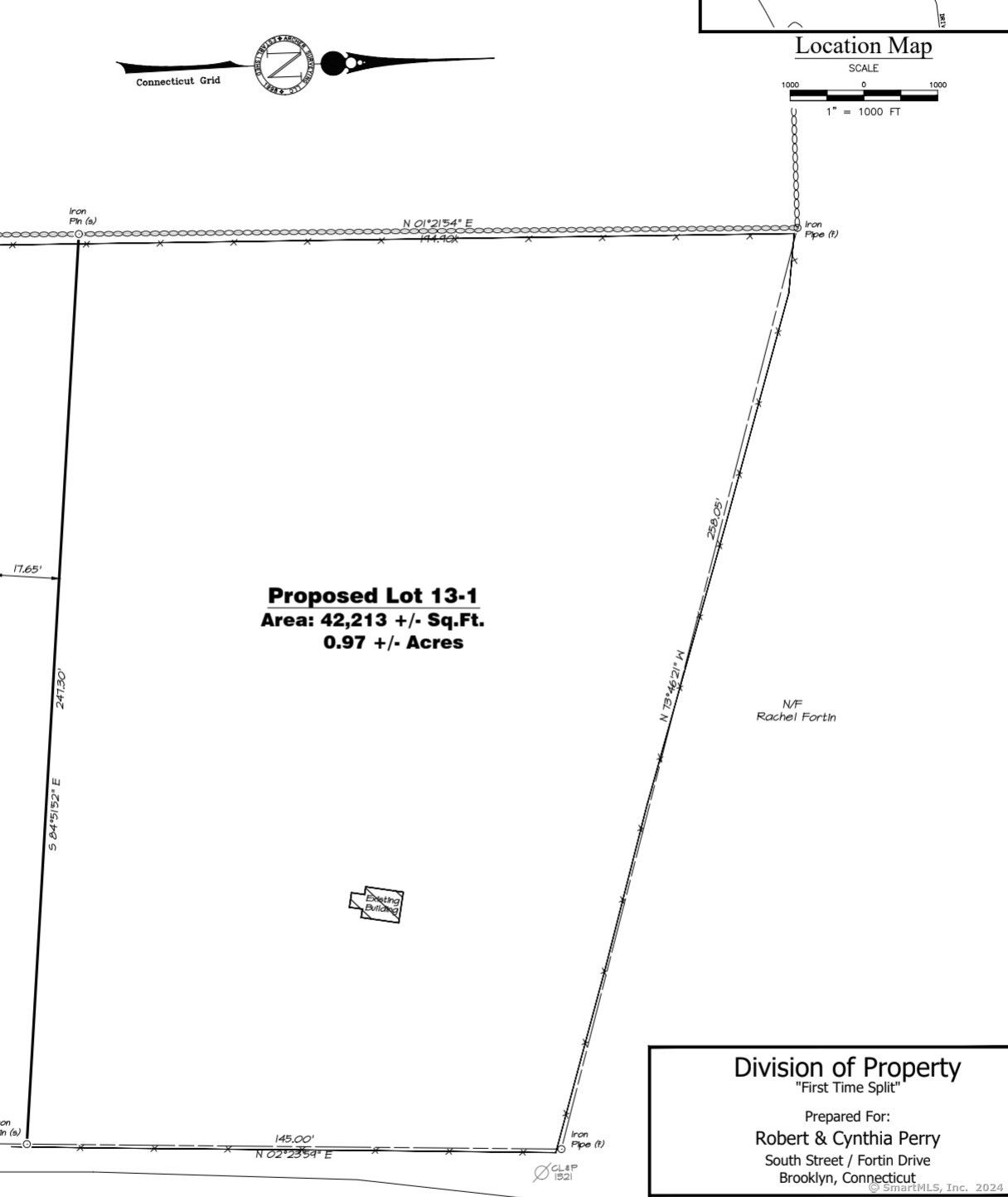 Lot 0 Fortin Drive. Brooklyn, CT 06234