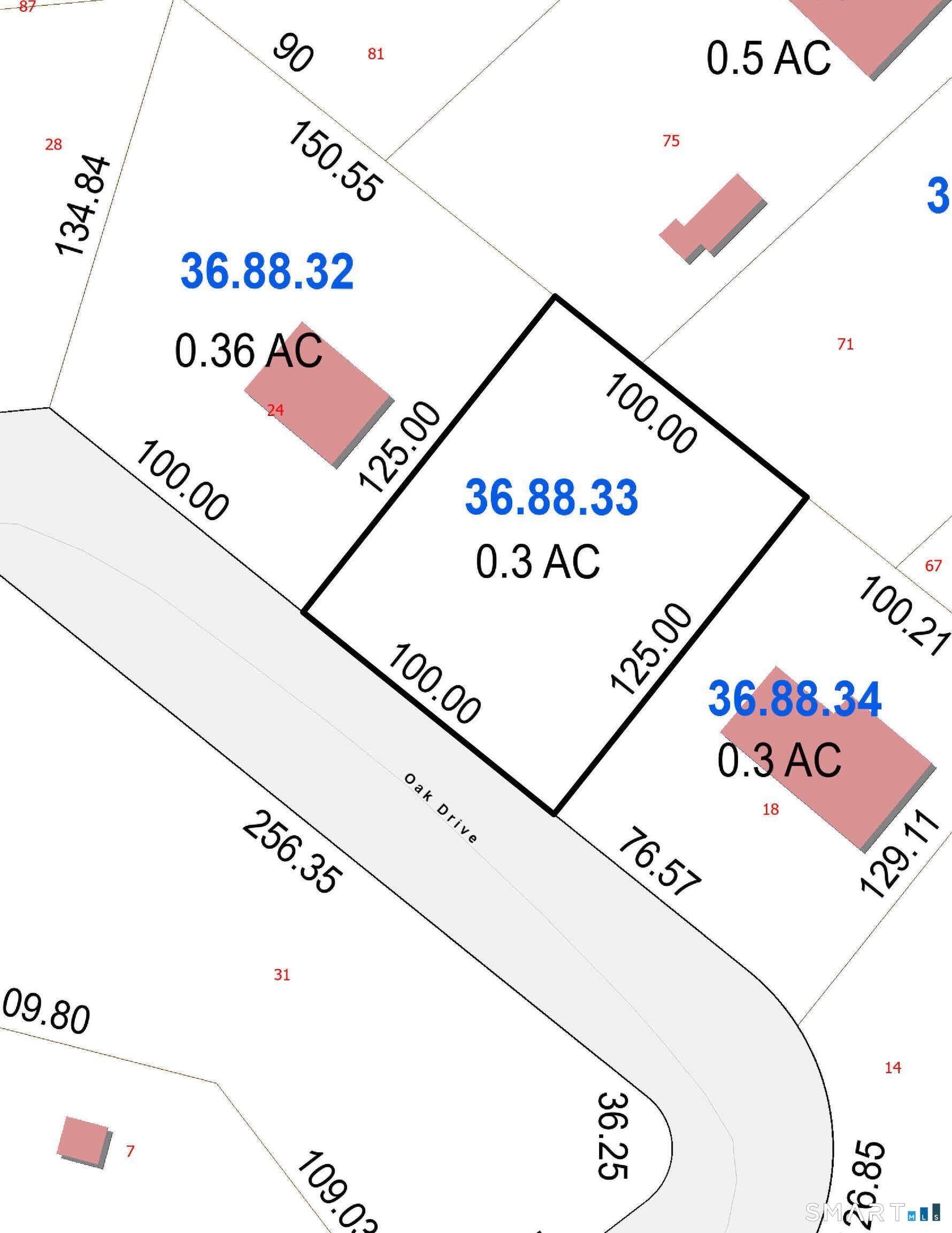 Oak Drive Lot 33. Mansfield, CT 06250