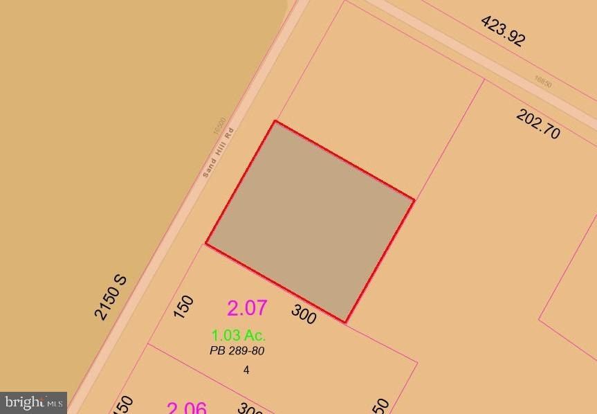 Sand Hill Road Lot 5. Bridgeville, DE 19933