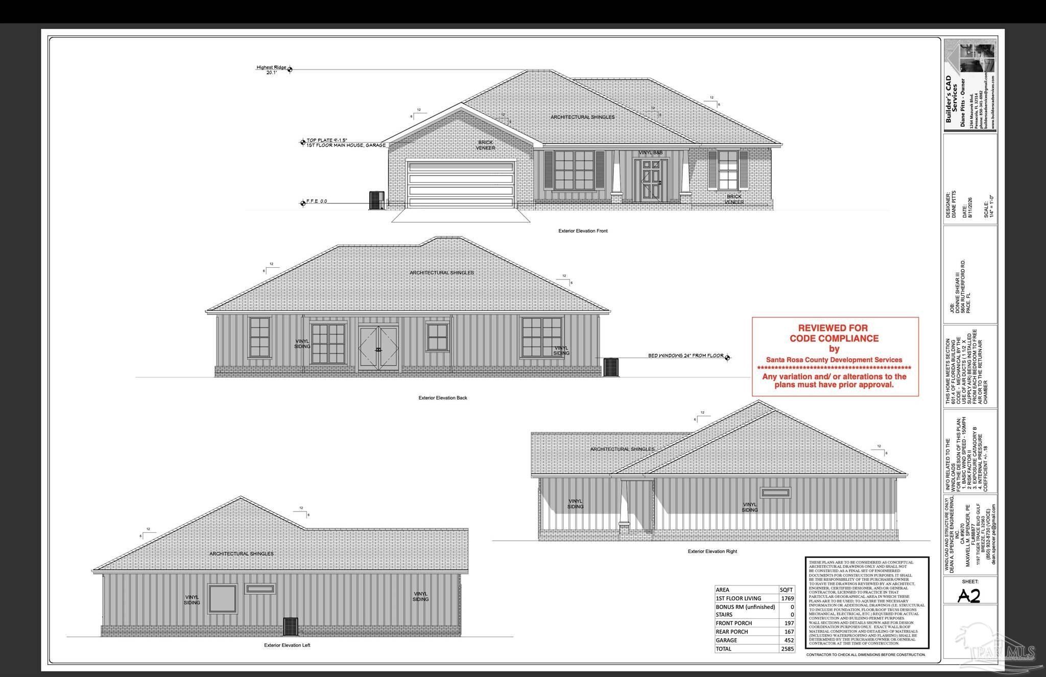 5804 Rutherford Rd. Pace, FL 32571