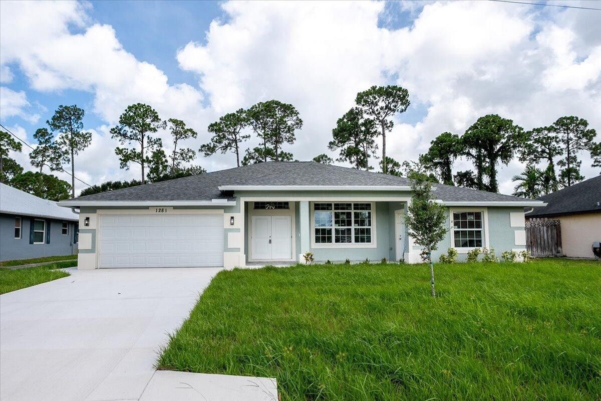 1281 Sw Ingrassina Avenue. Port Saint Lucie, FL 34953