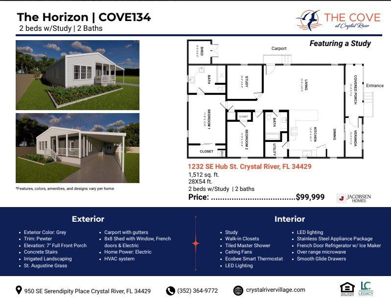 1232 Se Hub Street. Crystal River, FL 34429