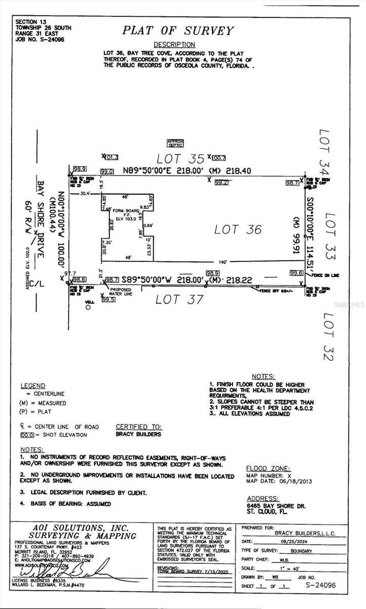 6465 Bay Shore Drive. Saint Cloud, FL 34771