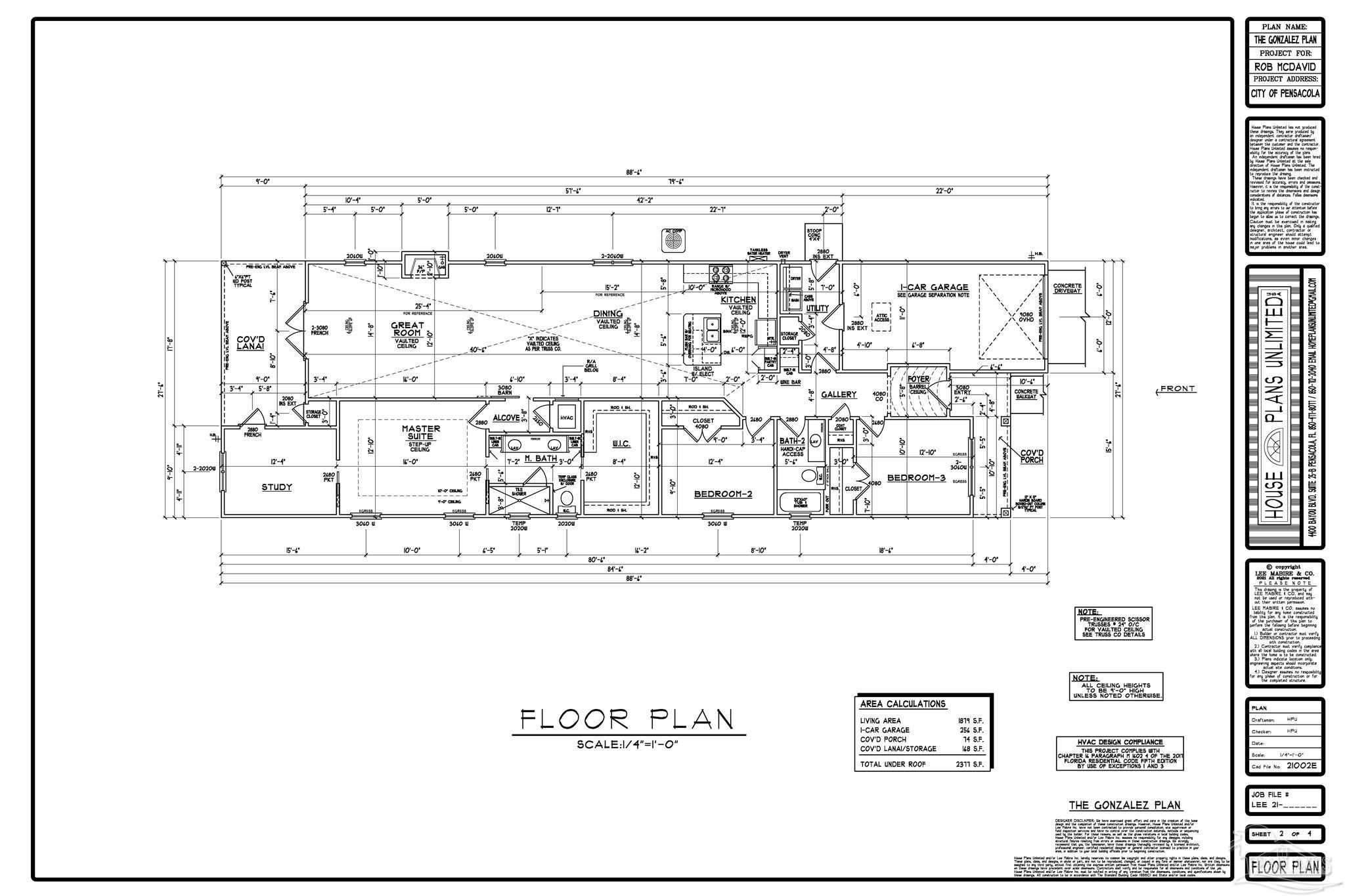 2807 E Gonzales St. Pensacola, FL 32503