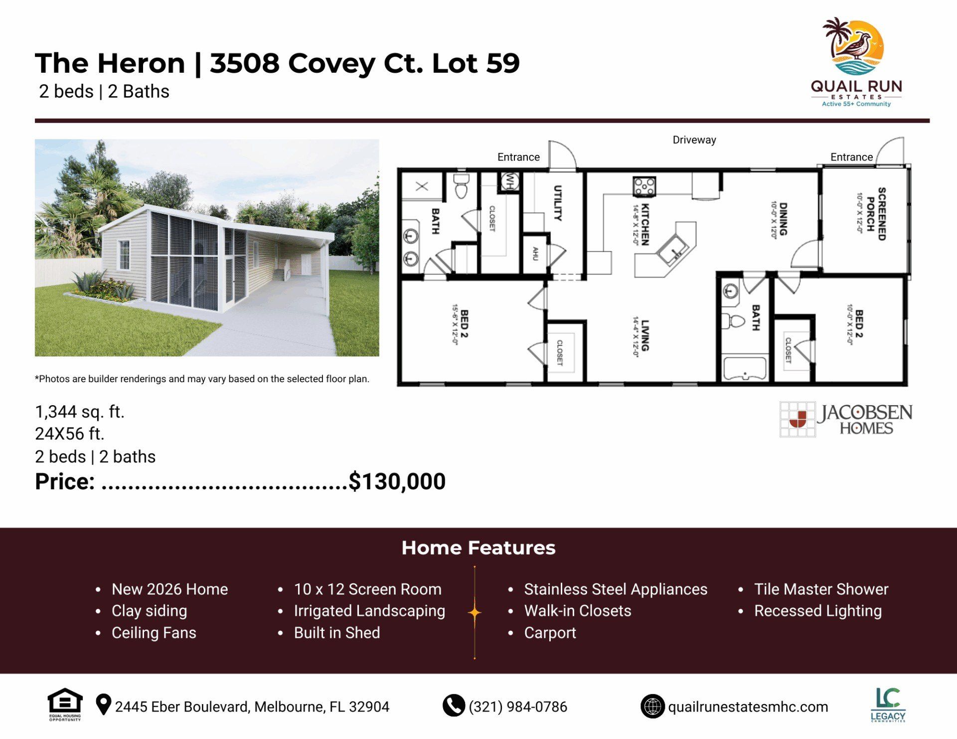 3508 Covey Ct. Melbourne, FL 32904