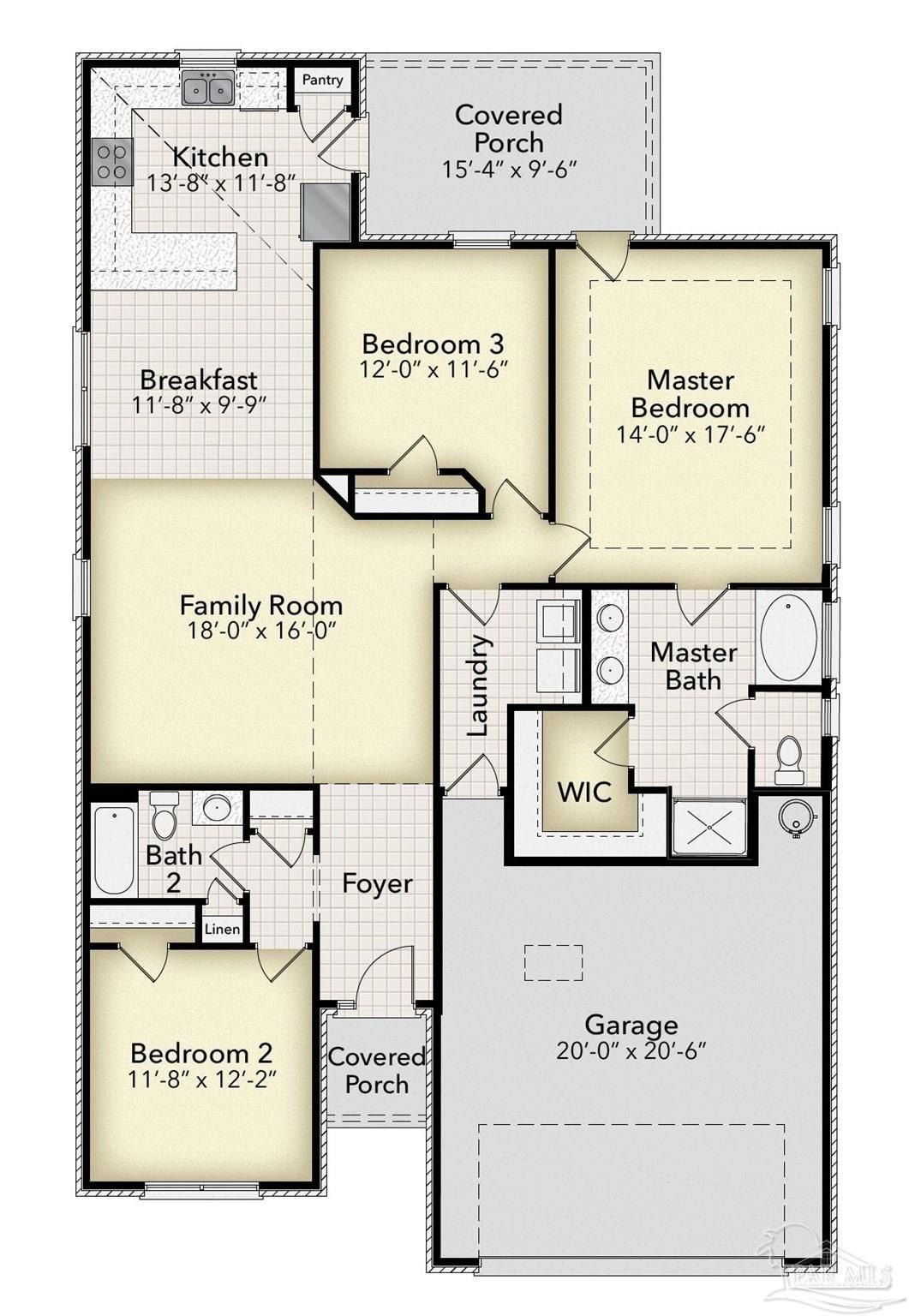 5322 Hidden Pines Cir. Milton, FL 32583