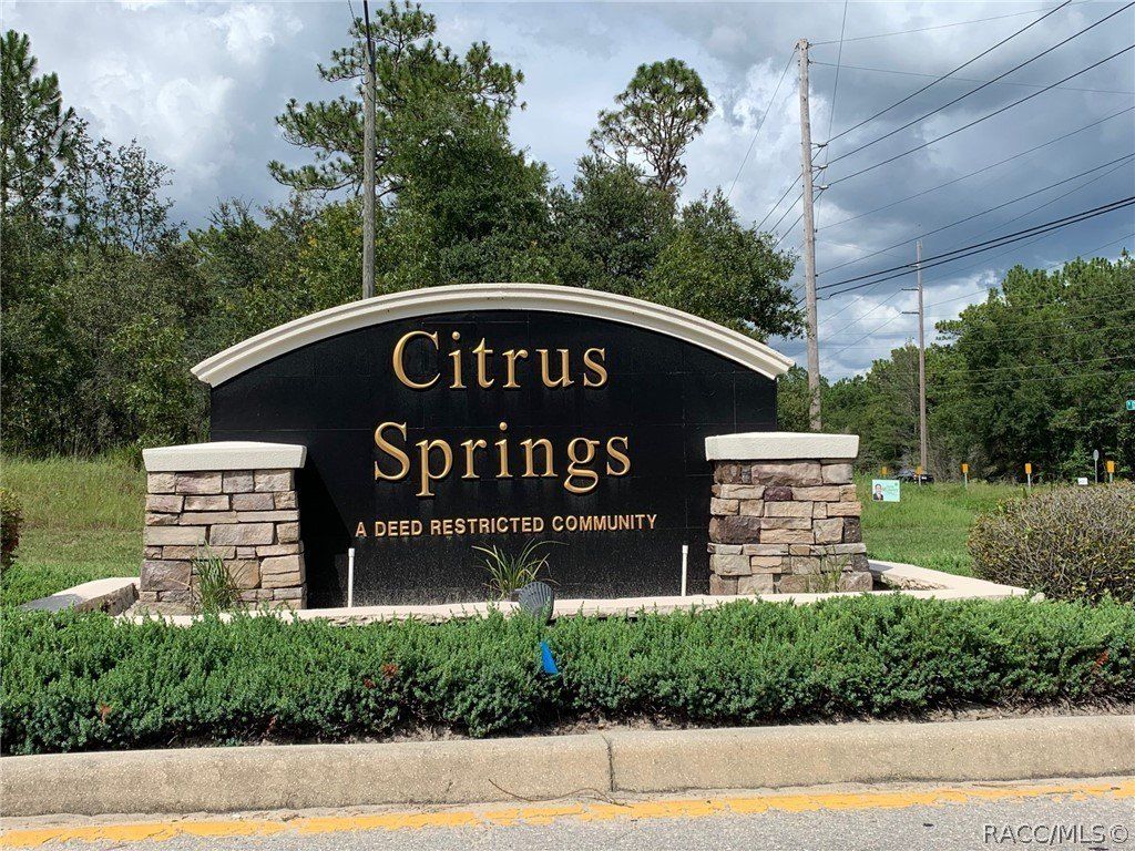 1111 W Cairo Drive. Citrus Springs, FL 34434