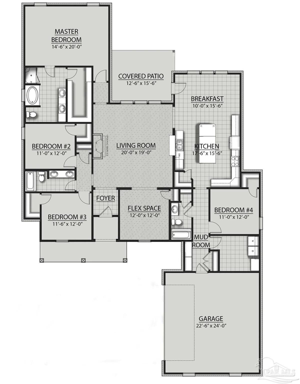 2936 Mountain Laurel Tr Lot 3E2. Cantonment, FL 32533