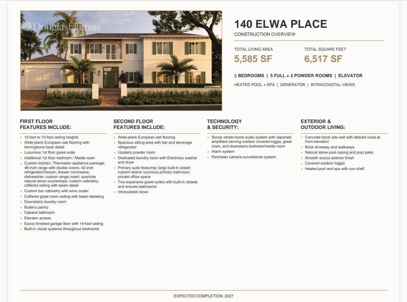 140 Elwa Place. West Palm Beach, FL 33405