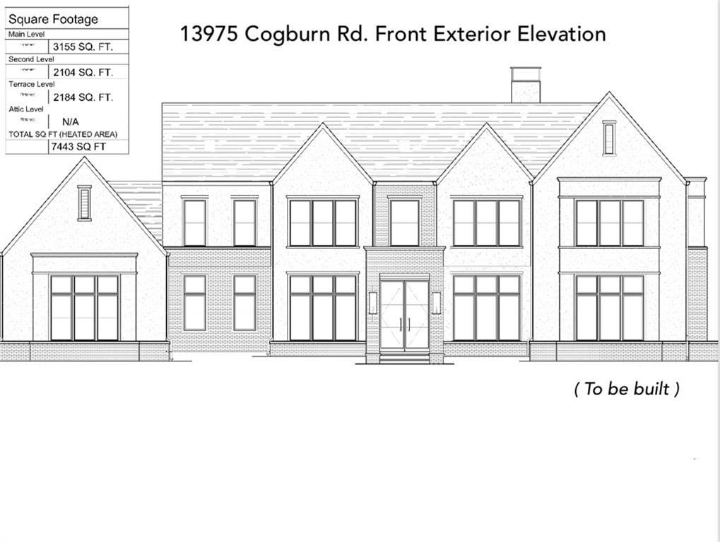 13975 Cogburn Road. Alpharetta, GA 30004