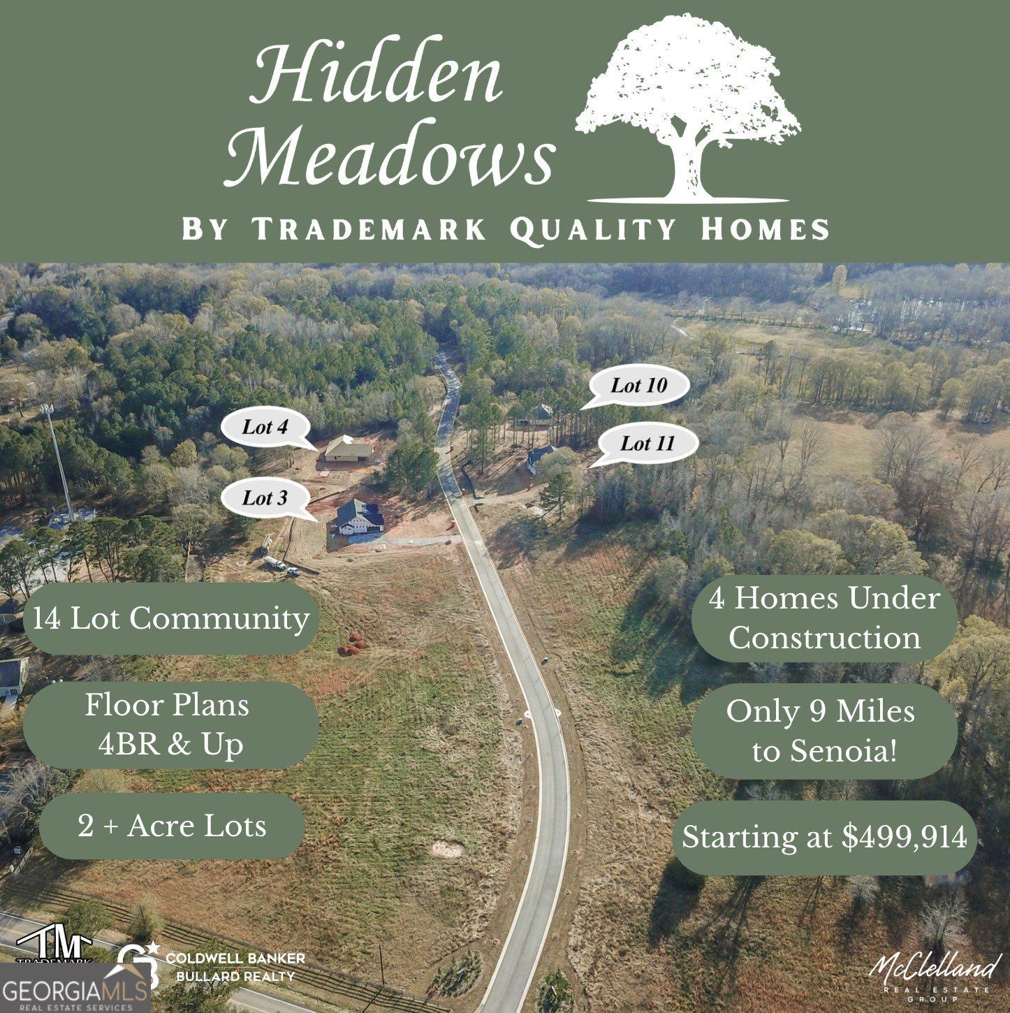 123 Hidden Meadows Drive. Gay, GA 30218