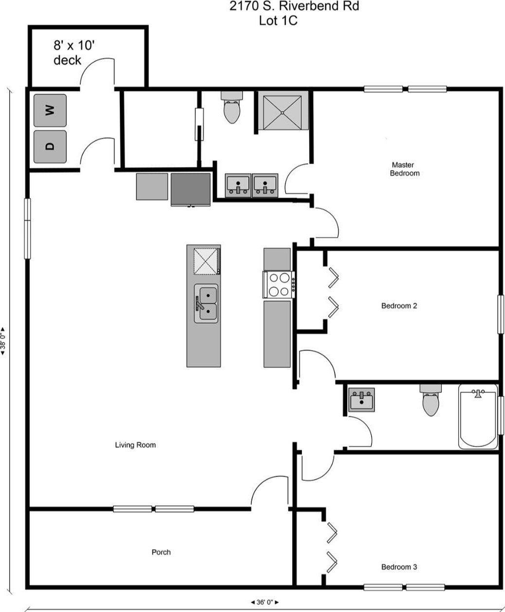 2170 S Riverbend Road. Dalton, GA 30721